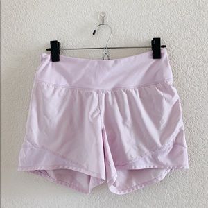 Light Pink Workout Shorts